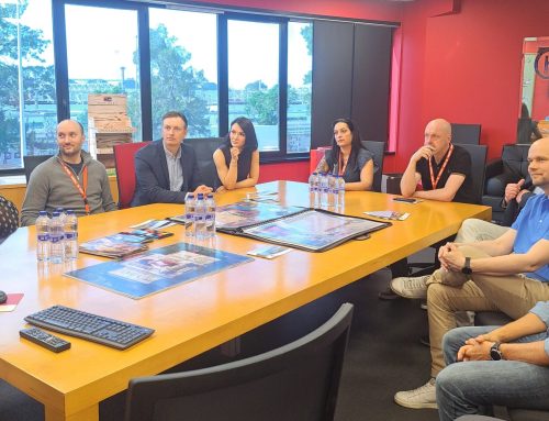 Marc Martí rep la visita d’empreses finlandeses amb motiu de FESPA 2026 a Barcelona