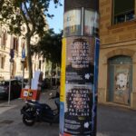 pegada carteles barcelona
